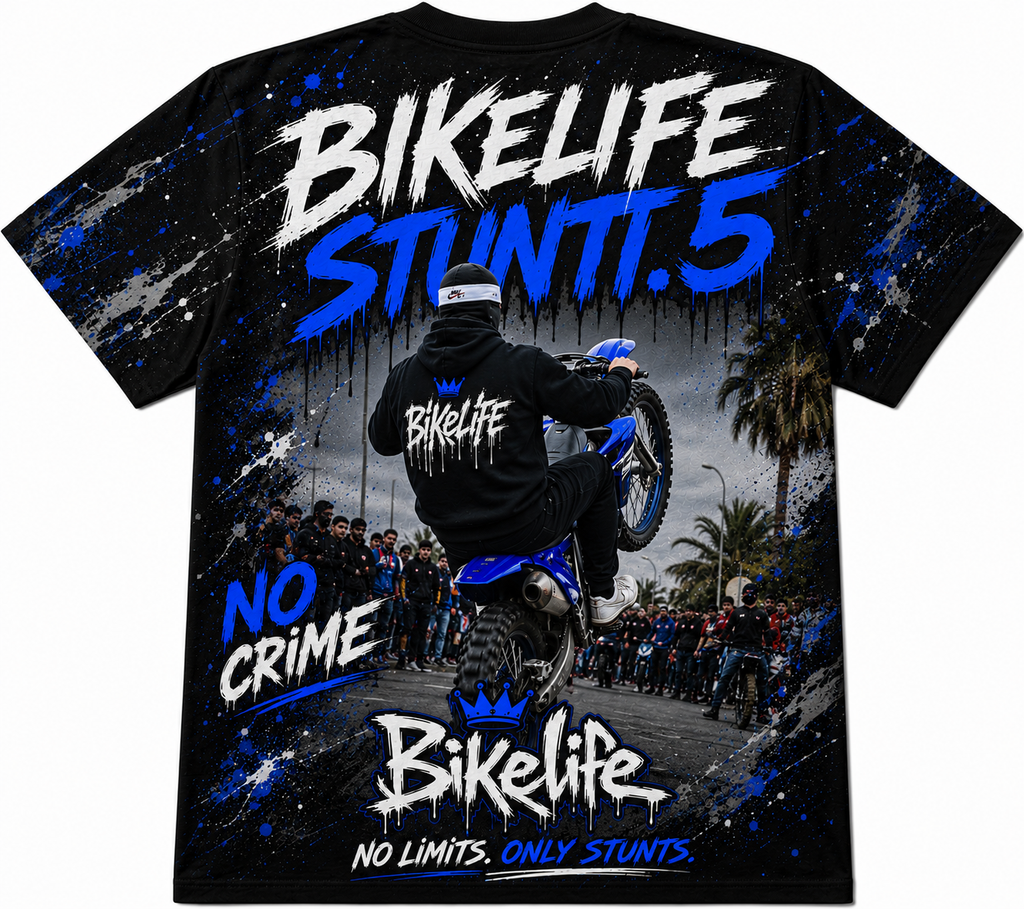 Camiseta Bikelife stunt 5